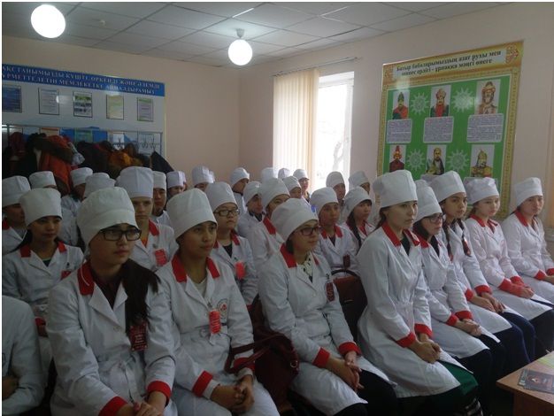 In KGKP "Medical College of the City of Zhezkazgan" within the movement "The City without Drugs" there has taken place the competition of drawings on a subject: "Tell drugs – NO!"